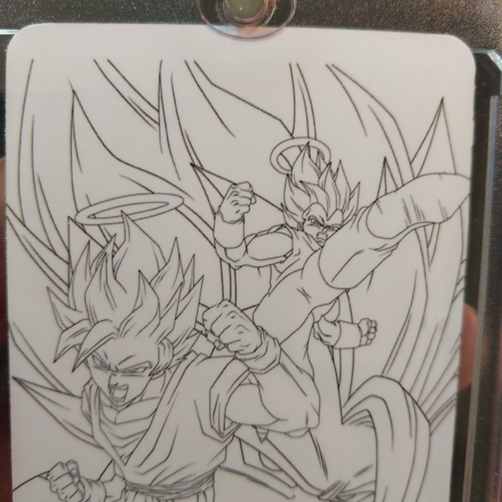 Thẻ siêu xayda trong dragonball 2098 1-45