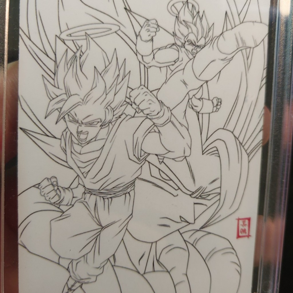 Thẻ siêu xayda trong dragonball 2098 1-45