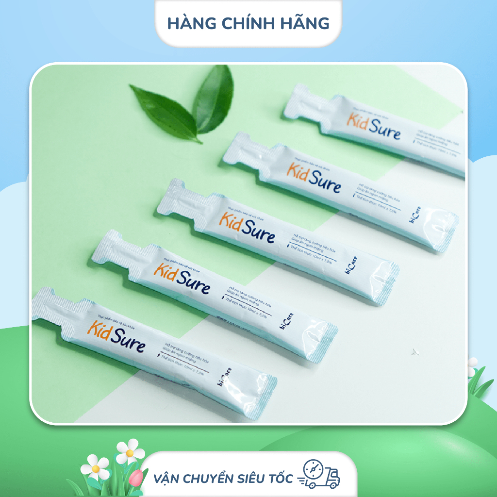 Hộp Siro ăn ngon Kidsure Bicare Hộp 15 gói x 10ml