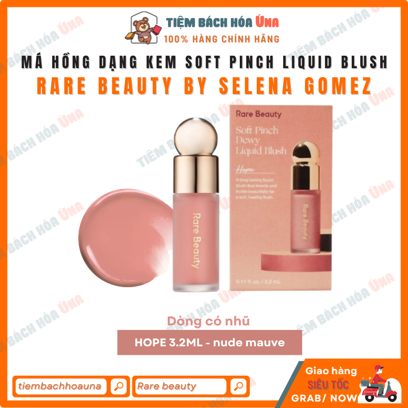 Má hồng HOPE, HAPPY 3.2ML Rare Beauty by Selena Gomez MINISIZE