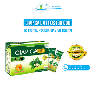 Dung Dịch Uống Giấp Cá EXT Fos - Dùng được cho trẻ em, phụ nữ có thai hỗ trợ giảm táo bón, bệnh trĩ, tiêu hóa kém