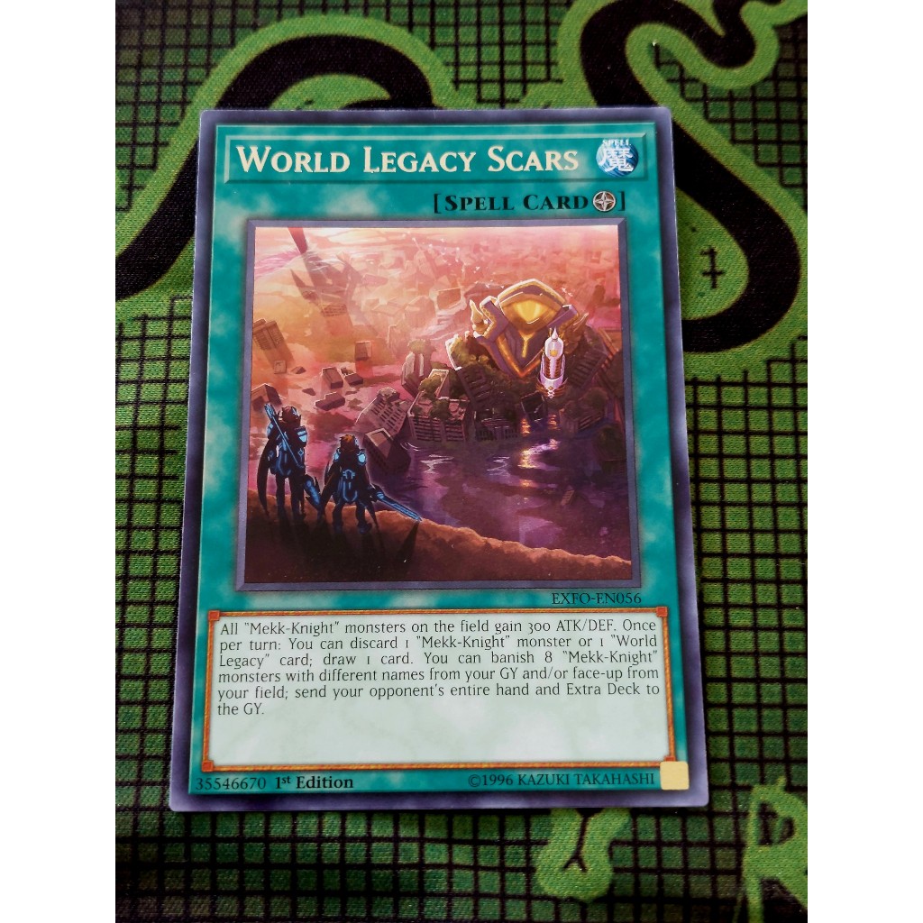 Thẻ Bài Yugioh Spell World Legacy Scars - EXFO-EN056 - Rare