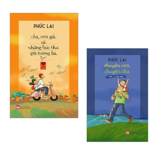 Sách- combo 2 cuốn :chuyện con chuyện cha - cha và con trai +cha, con gái và những bức thư gửi tương lai