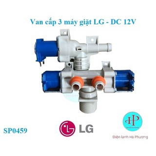 Van cấp 3 của máy giặt lg - van cấp nước máy giặt lg - dc 12v - mới hãng - f160