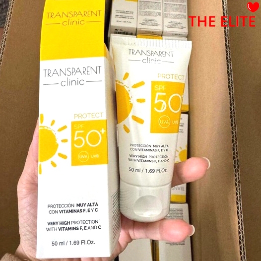 Nhũ Tương Chống Nắng Anubis Transparent Clinic Protect SPF 50+