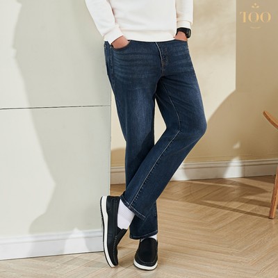 [NEW] Quần bò jean dài nam TQQ QB122 vải có co giãn không bạc màu không nhăn năng động trẻ trung