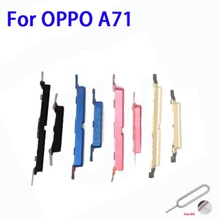Nút nhựa bấm nguồn power bên ngoài oppo a71 - nút bấm on/off oppo a71 - nút bấm volume - nút nhựa chỉnh âm lượng