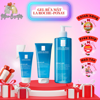 Gel rửa mặt/ sửa rửa mặt tạo bọt cho da dầu la roche-posay 50ml - 200ml - 400ml