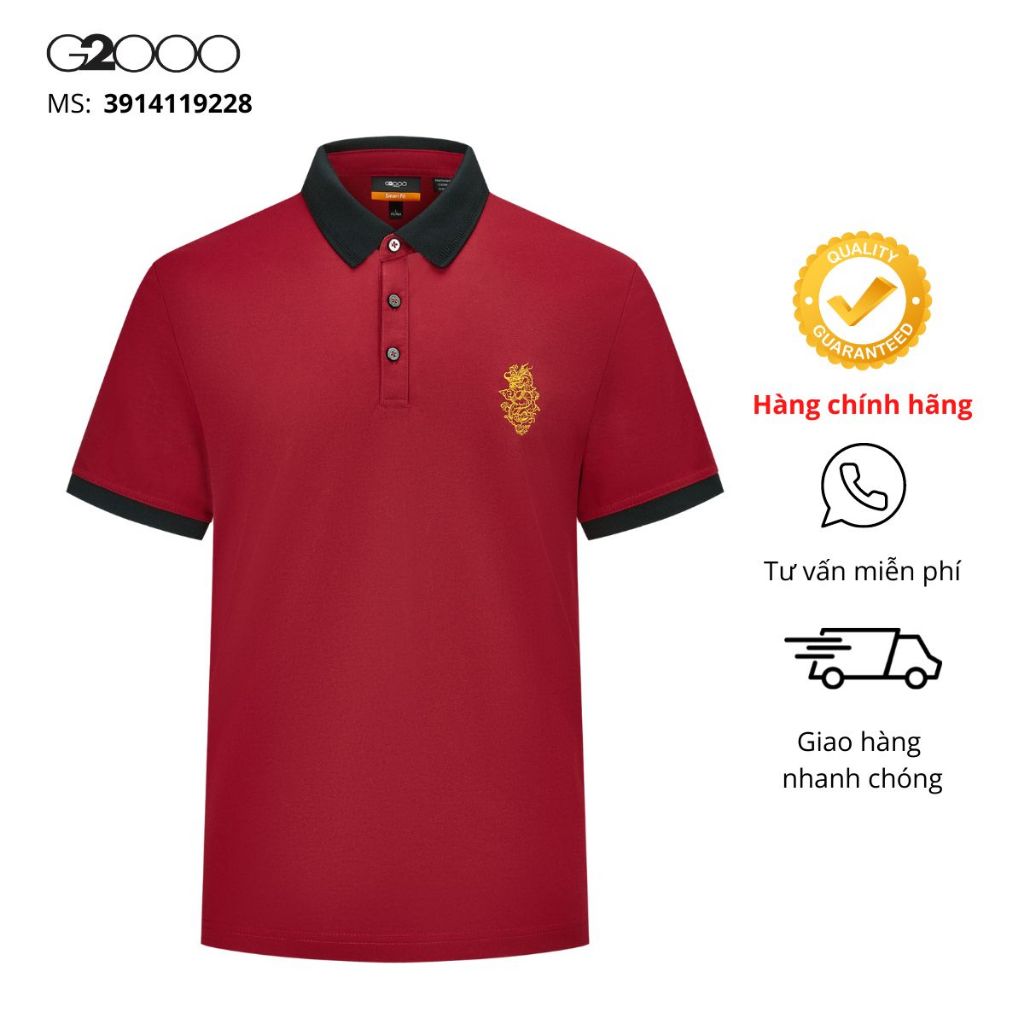 Áo Polo Nam Smart Fit G2000 (39141192-35/28) Tay Ngắn