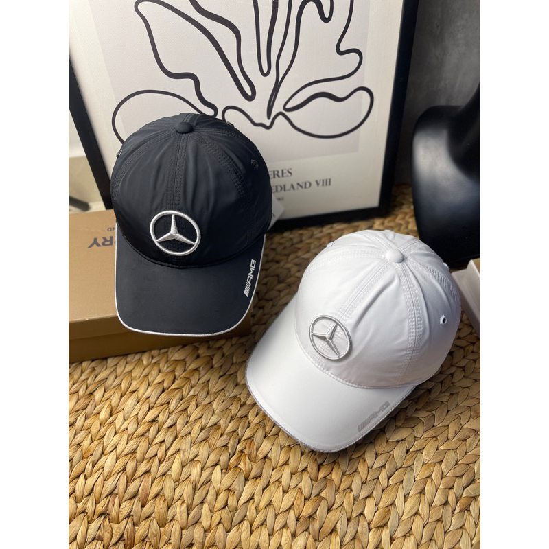 Nón kết dù tem xe Mec cao cấp video