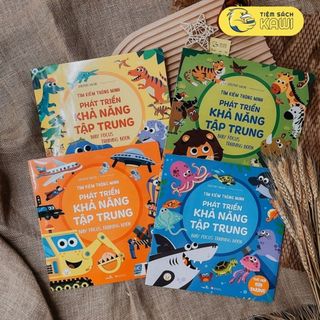 Sách Tư Duy Cho Bé - Tìm Kiếm Thông Minh Phát Triển Khả Năng Tập Trung - Trò chơi phát triển trí tuệ cho trẻ