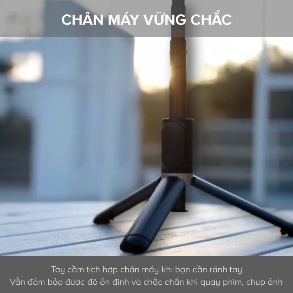 Tay Cầm Gimbal HAVIT ST7606, Chống Rung Điện Tử, Bluetooth 4.2, Điều Khiển Từ Xa - Chính Hãng BH 12 Tháng Dizigear