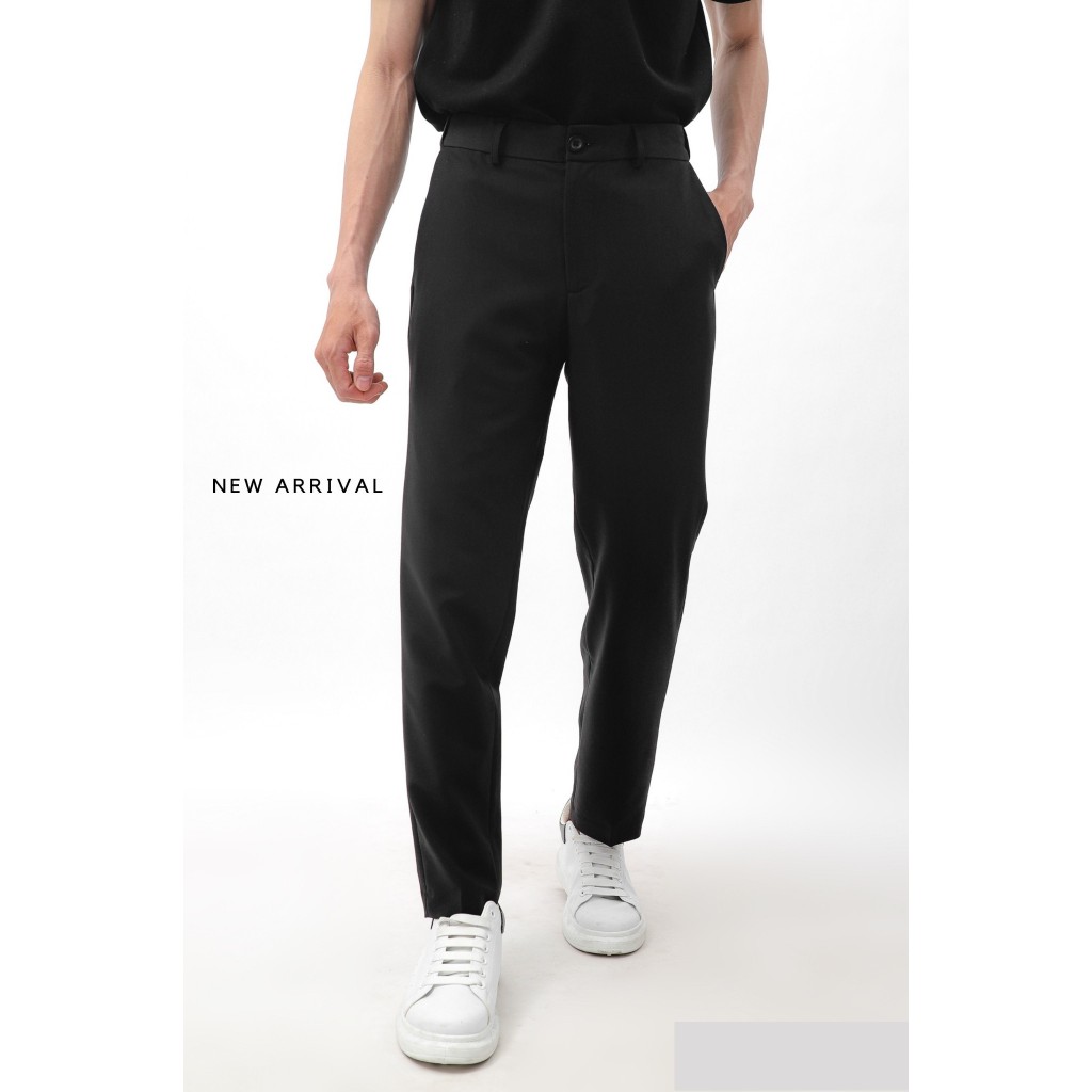 Quần Tây Âu LACOSTE HONGKONG LIMITED 4 MÀU logo cá sấu hàng xuất xịn Hàn Quốc lưng thun co giãn