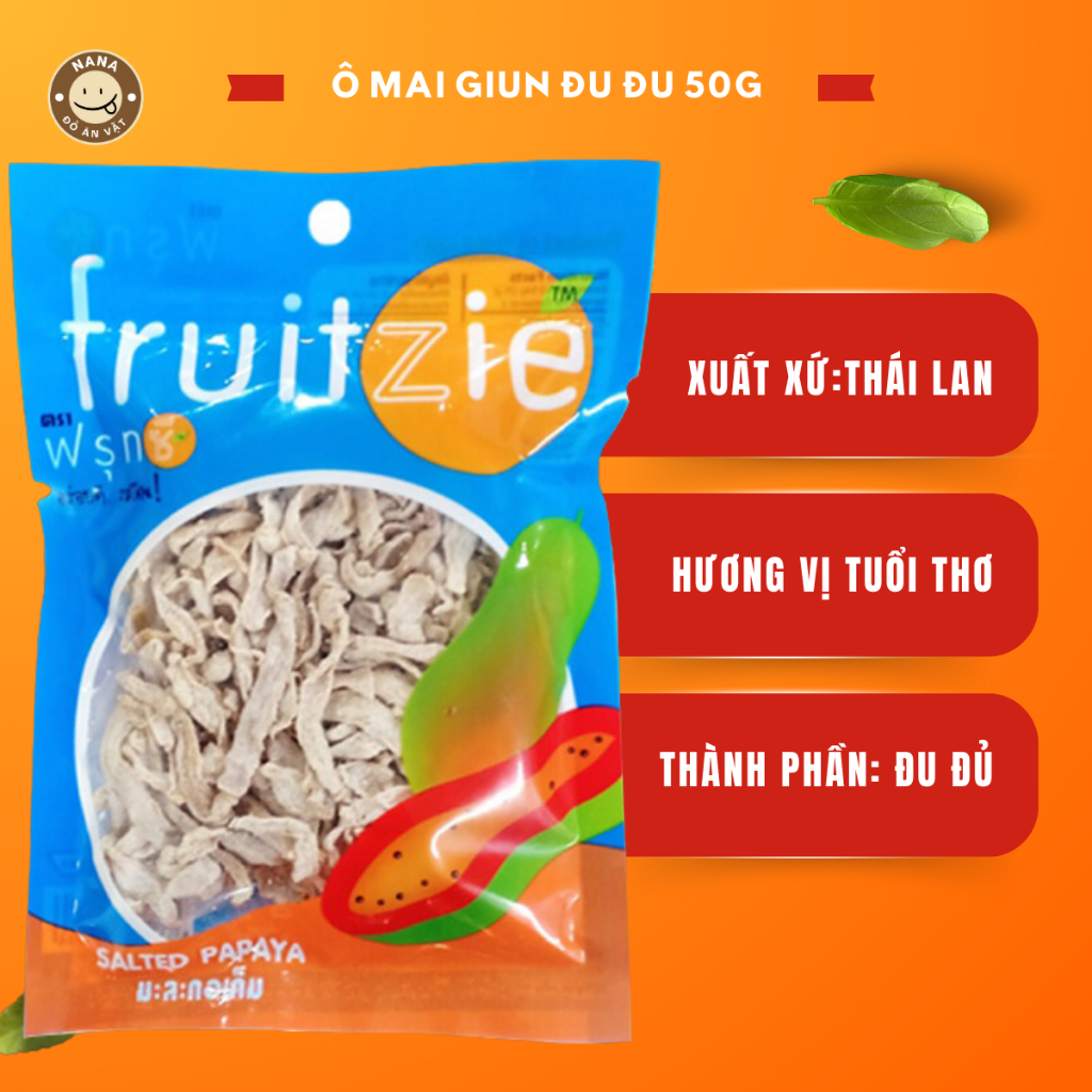 Combo 2 Ô Mai Giun Chính Hãng Siêu Ngon Gói 50g