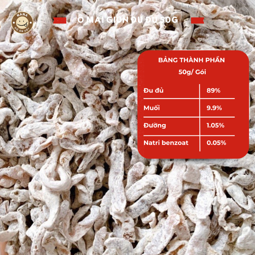 Combo 2 Ô Mai Giun Chính Hãng Siêu Ngon Gói 50g