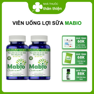 Mabio Lợi Sữa Chính Hãng Dành Cho Các Mẹ Sau Sinh Bị Mất Sữa Ít Sữa Combo