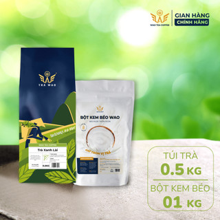 COMBO PHA TRÀ SỮA (50 - 100 ly) VỚI BỘT KEM BÉO WAO