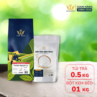 COMBO PHA TRÀ SỮA (50 - 100 ly) VỚI BỘT KEM BÉO WAO