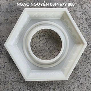Tấm xoay đôn chậu lục giác 60-65cm xoay 360 độ (dùng cho chậu lục giác 58-60-65cm, lục giác chum 55cm, lục giác chum 65