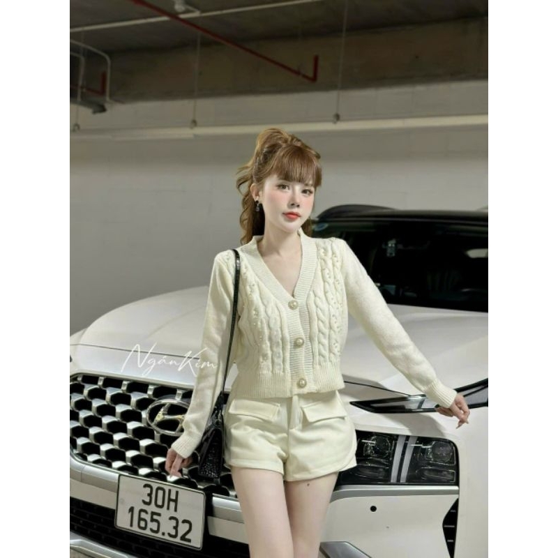 Áo khoác len Cardigan 《11.5》 style Hàn Quốc. phong cách trẻ trung cực hot