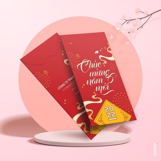 Lì xì đỏ may mắn bình an thuận lợi tết 2024