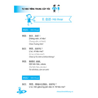 sách - Tự học tiếng Trung cấp tốc , kèm file nghe (tái bản )