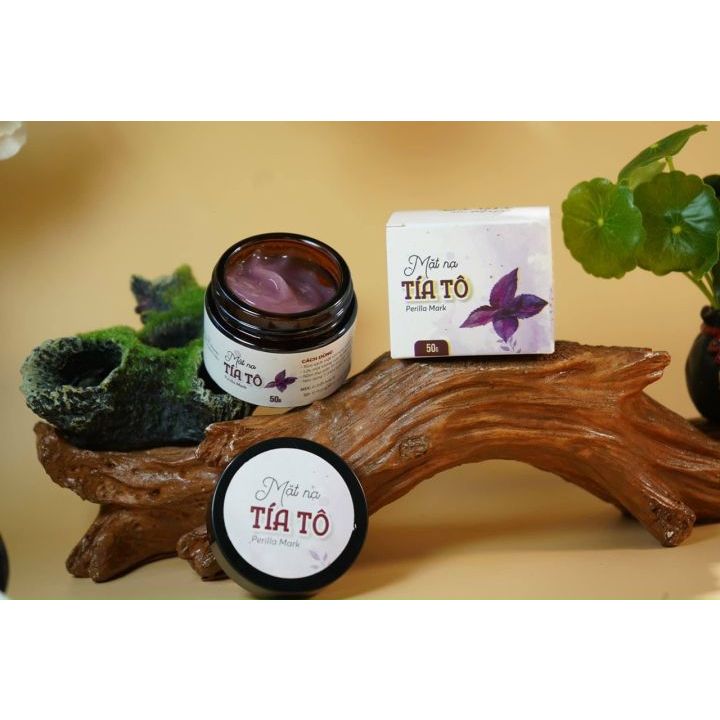 Mặt nạ tía tô - giảm thâm - giảm nám - sáng da New New New