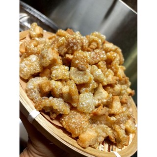 tóp mỡ da giòn không gia vị [ túi 500g ]