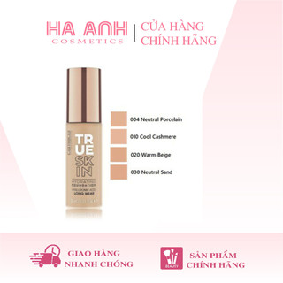 Kem Nền Dưỡng Ẩm Catrice True Skin Hydrating Foundation 30ml