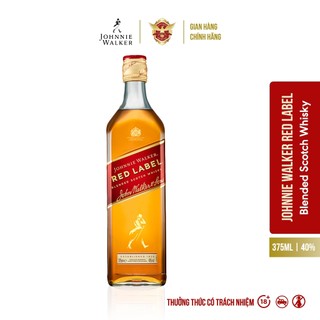Rượu johnnie walker red label blended scotch whisky 40% 375ml - hương vị đậm đà, mạnh mẽ