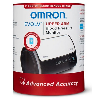 Máy đo huyết áp Omron Evolv Upper Arm bắp tay BP 7000 công nghệ Inteliisene vòng bít không dây kết nối điện thoại