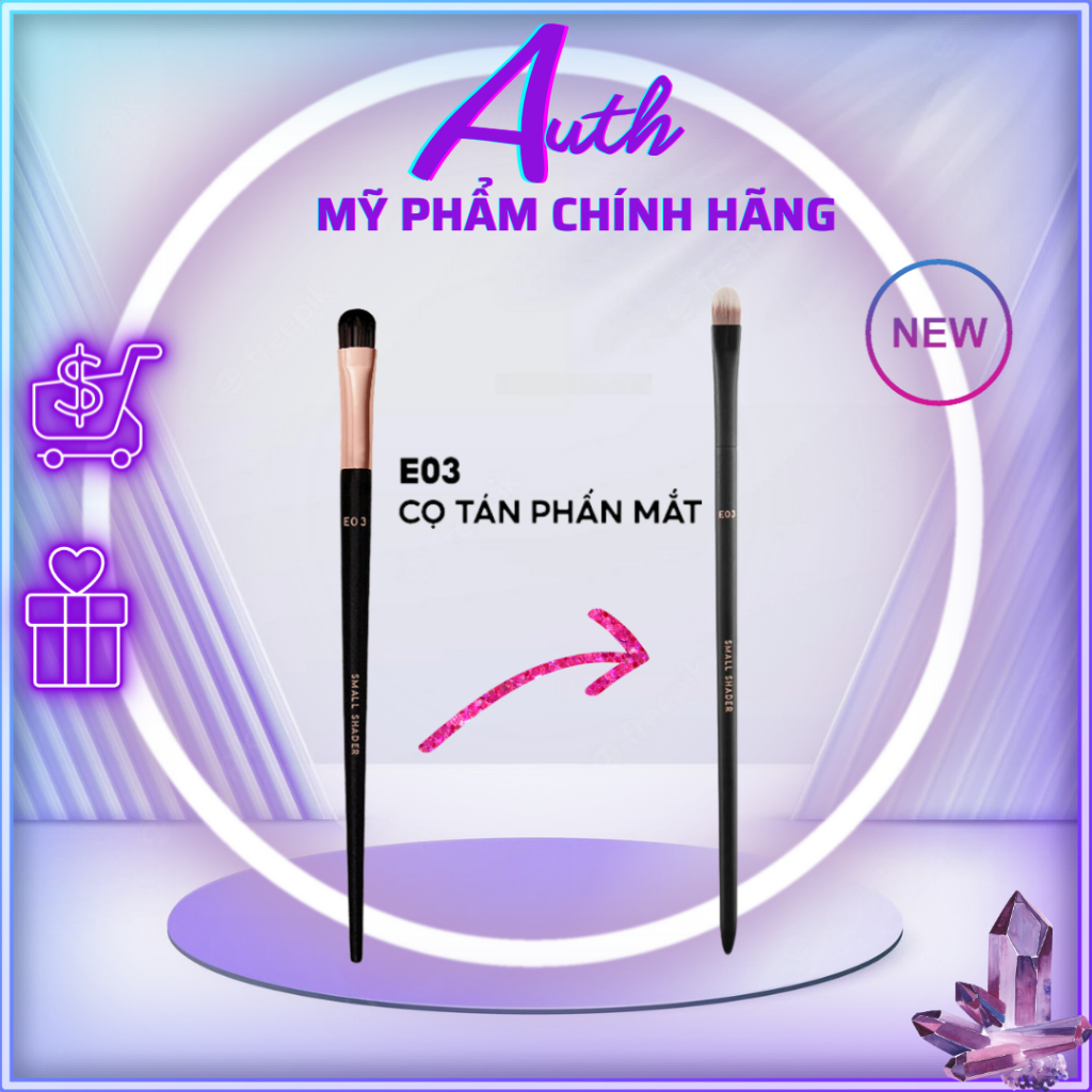 Cọ tán phấn mắt Vacosi collection Pro-makeup E03