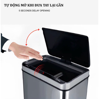 Thùng Rác Thông Minh 60L