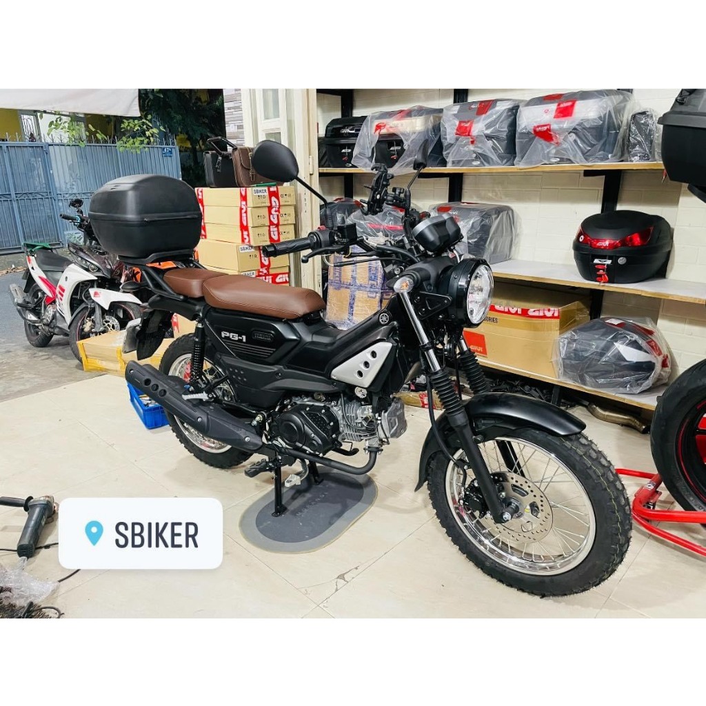 Thùng Sau Givi Pg1 Thùng Givi Yamaha PG-1 chính hãng