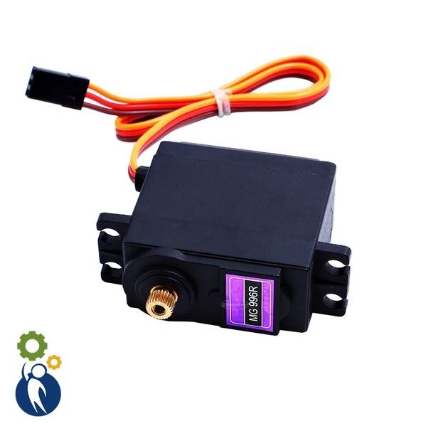 Servo MG996R góc quay 360 độ có Bánh Răng Kim Loại, điện áp hoạt động 4.8 - 7.2V