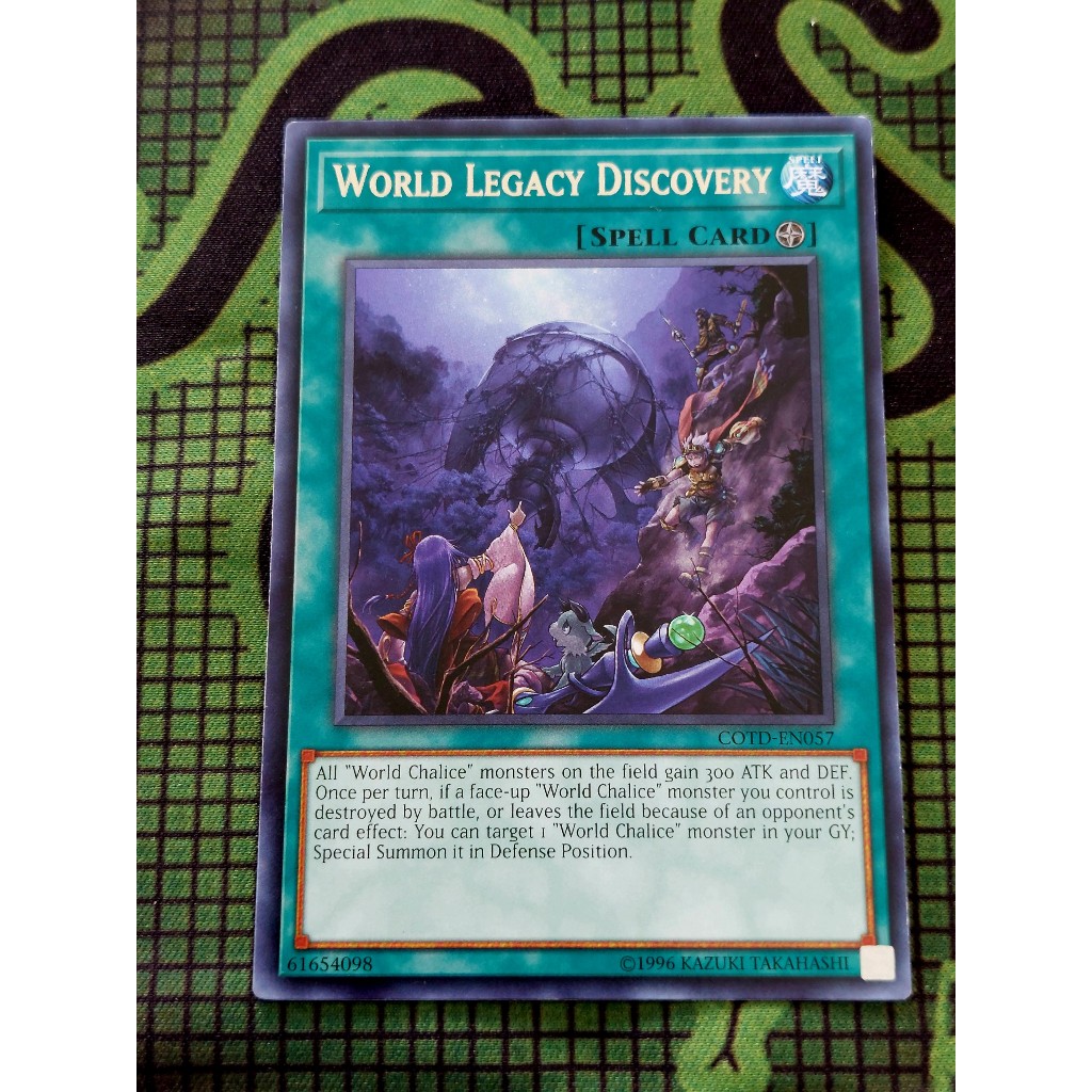 Thẻ Bài Mint90 Yugioh Spell World Legacy Discovery - COTD-EN057 - Rare