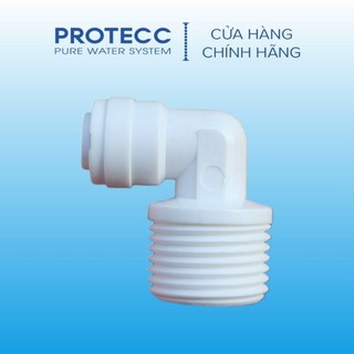 Co vuông ren ngoài 21 ra ống 6mm - co rn 21 - 6mm - co cút lọc nước