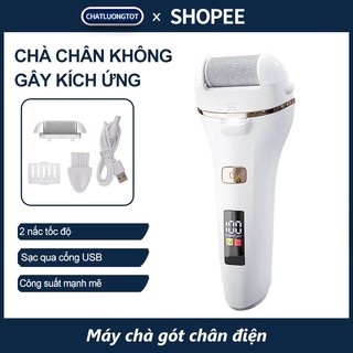 Máy chà gót chân máy tẩy da chết chân tự động cọ gót chân khô nứt vết chai chân massage chân nhỏ gọn tiện lợi