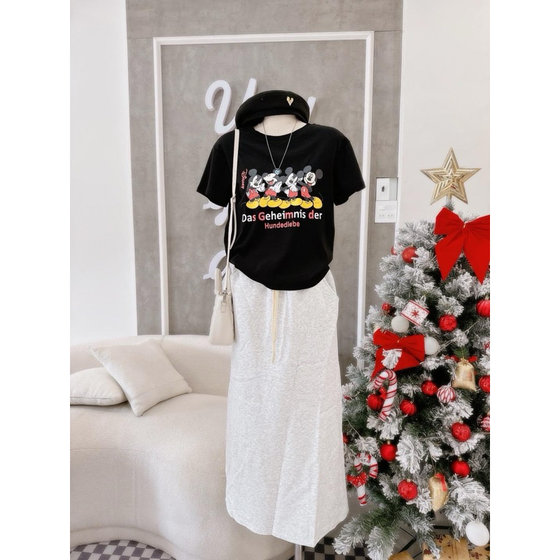 Áo Đen BabiTee Mickey ( Hình shop tự chụp )