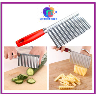 Dao cắt răng cưa lượn sóng cắt rau củ, rau câu, bánh... hình sóng