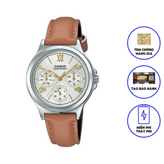 Đồng hồ nữ dây da chính hãng CASIO LTP-V300L-7A2UDF