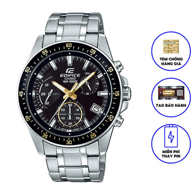 Đồng Hồ Nam Casio Dây Kim Loại Chính Hãng EDIFICE EFV-540D-1A9VUDF