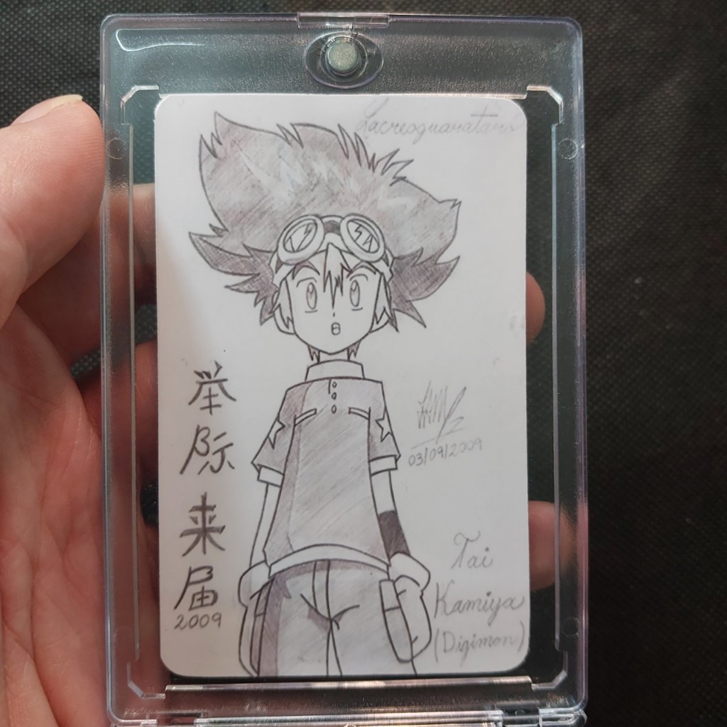 Thẻ Tai Kamiya signed digimon 2098 1-48
