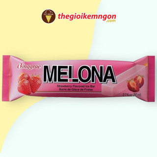 Kem dâu tây Hàn Quốc Binggrae Melona Strawberry Ice Bar (80ML)