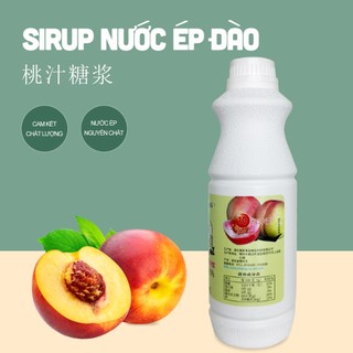 Nước ép đào cô đặc đóng chai 1,1kg
