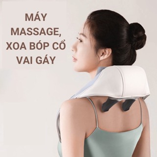Máy Massage Cổ Vai Gáy Đai Massage Toàn Thân Đai Massage Hồng Ngoại Đa Năng