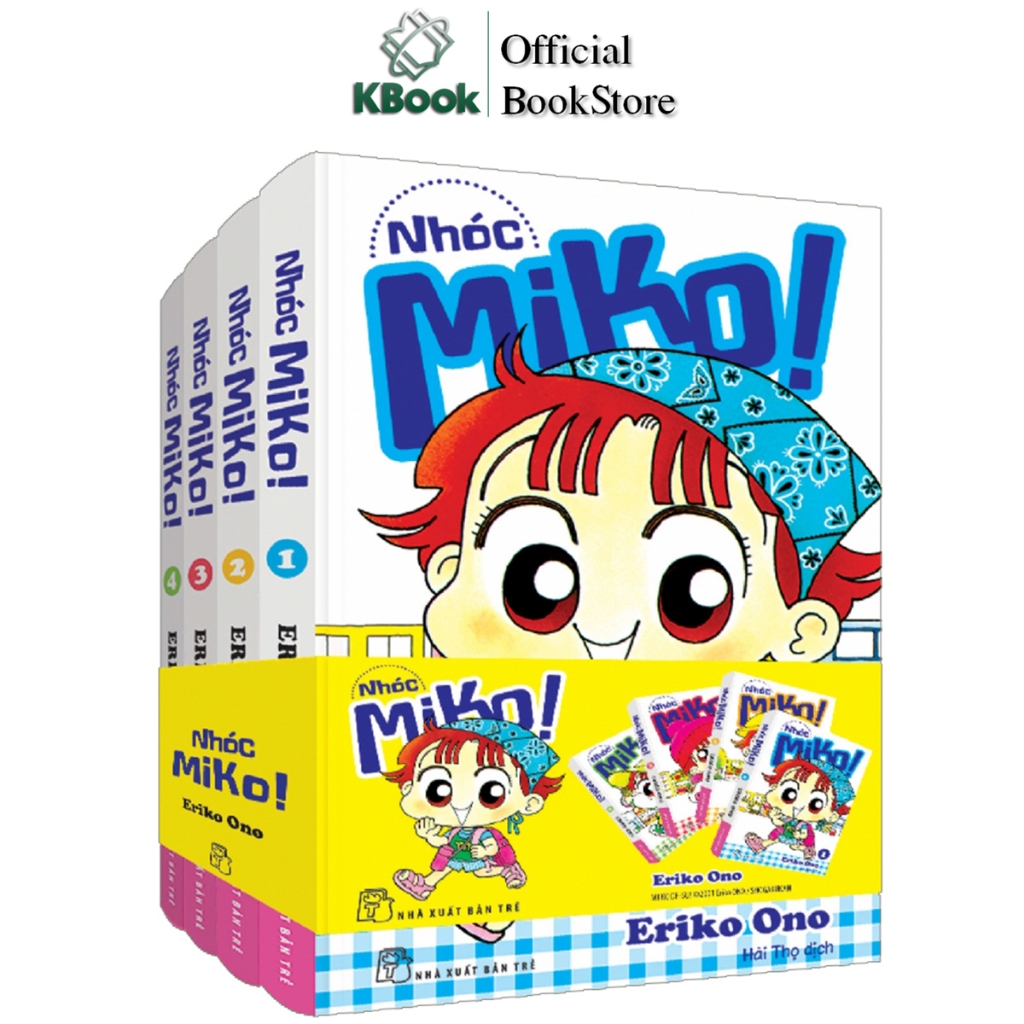 Truyện Tranh - Nhóc Miko!: Tập 1 - 4 (Bộ đầu tiên)