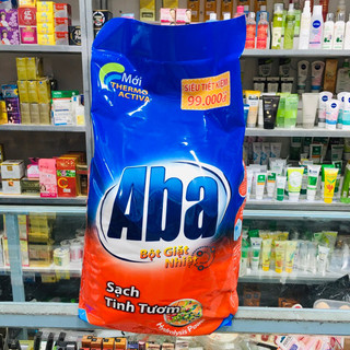 Bột giặt nhiệt Aba sạch tinh tươm túi 5,7kg