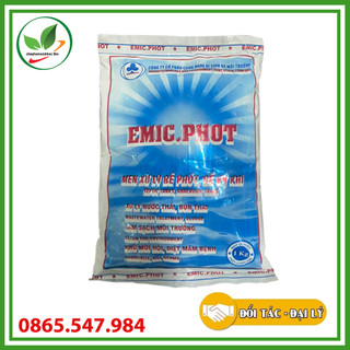 Men vi sinh Emic Phot túi ( 1kg ). Men vi sinh xử lý bể phốt, bể kỵ khí.