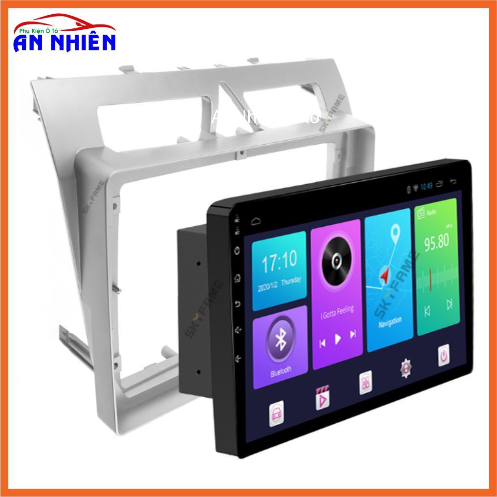 Mặt Dưỡng Xe KIA MORNING 2008 - 2012 Lắp Màn Hình Android 9 inch - Mặt Dưỡng Kèm Dây Nguồn Kia Morning